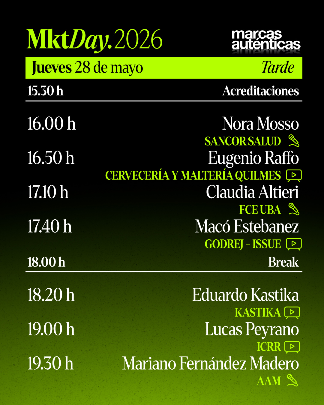 28 de Mayo - Tarde